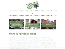 Tablet Screenshot of feministwebs.com